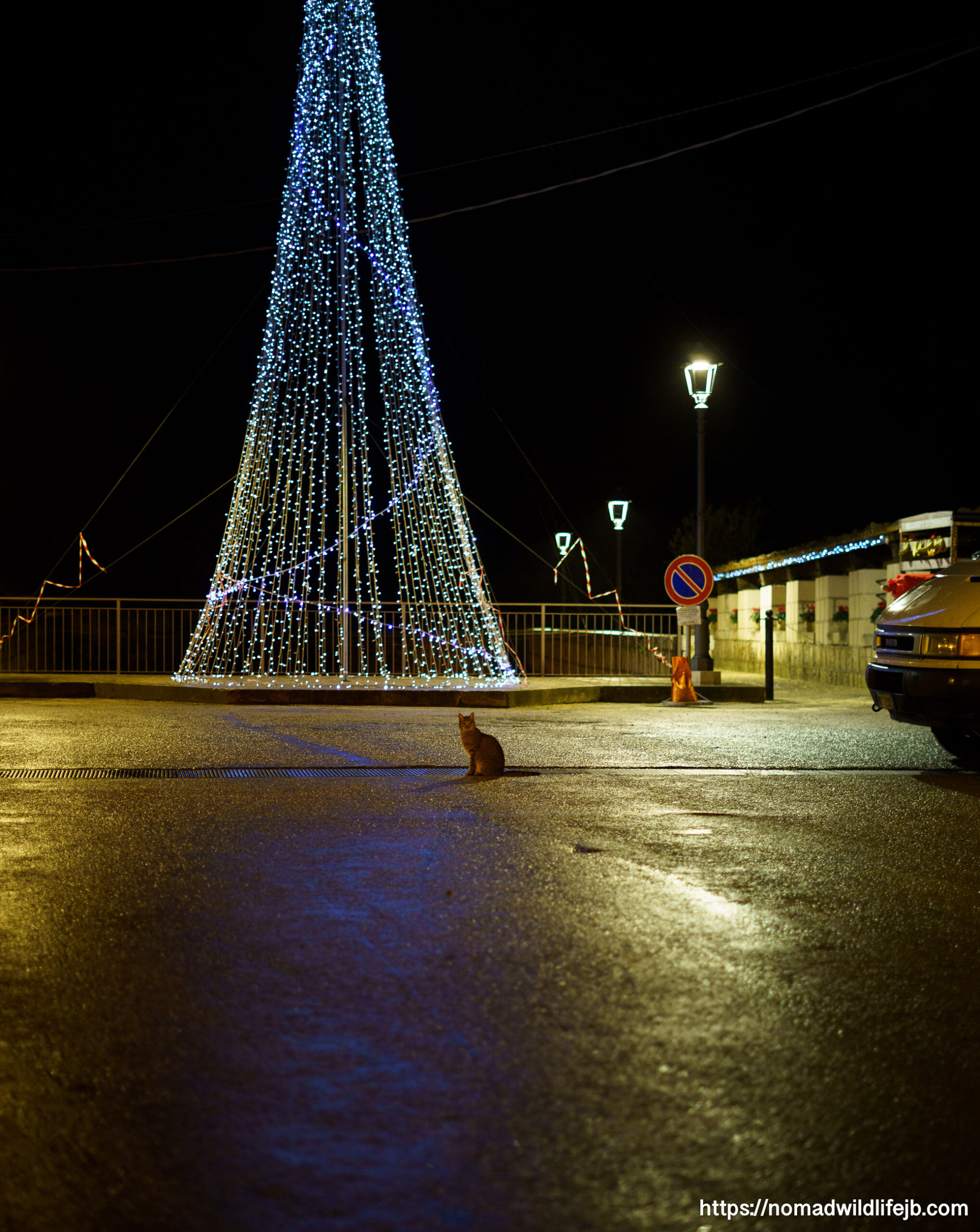 Scicli at night after dark